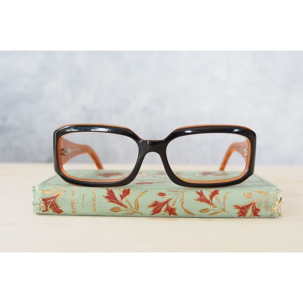 Vintage Chanel Eyeglass Quilted Made In Italy 5097 C. 839/11 Studded - Picture 2 of 16